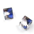 Swarovski Cube Crystal Bermuda Blue 2 szt