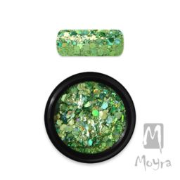 Moyra Holo Glitter Mix 08 green