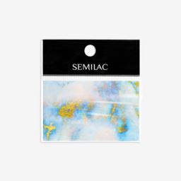 07 Semilac Nail transfer foil Blue Marble