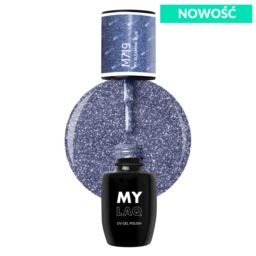 MYLAQ Lakier Hybrydowy My Gleaming Blue M719
