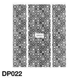 Monochromatyczna naklejka DP022