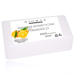 Parafina Kosmetyczna z Witamina A + E. 400 ml. Pomarańcza