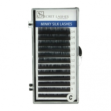 Rzęsy  Mink  Secret Lashes C 0,03 Mix 8-14 mm