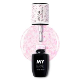 MylaQ Lakier hybrydowy My Shimmering Pink M864