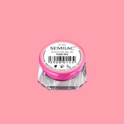 592 Semilac Sculpture Gel 4D Pink 5 g